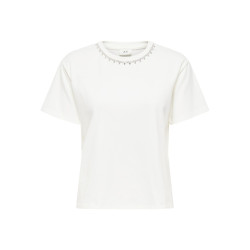 JDY Kira T-shirt - Cloud Dancer