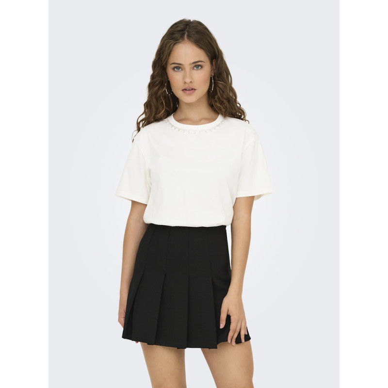 JDY Kira T-shirt - Cloud Dancer