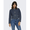 JDY Lady Denim Shacket - Dark Blue Denim