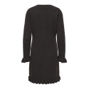 ONLY Mera L/S Strik Kjole - Chocolate Torte
