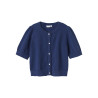 NAME IT KIDS Nabeth S/S Strik Cardigan - Blueprint