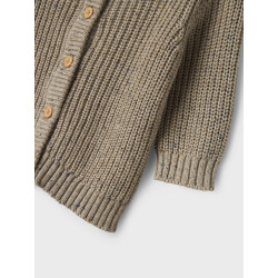 NAME IT BABY Norman L/S Strik Cardigan - Island Fossil