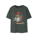 NAME IT KIDS Nova T-shirt - Garden Topiary