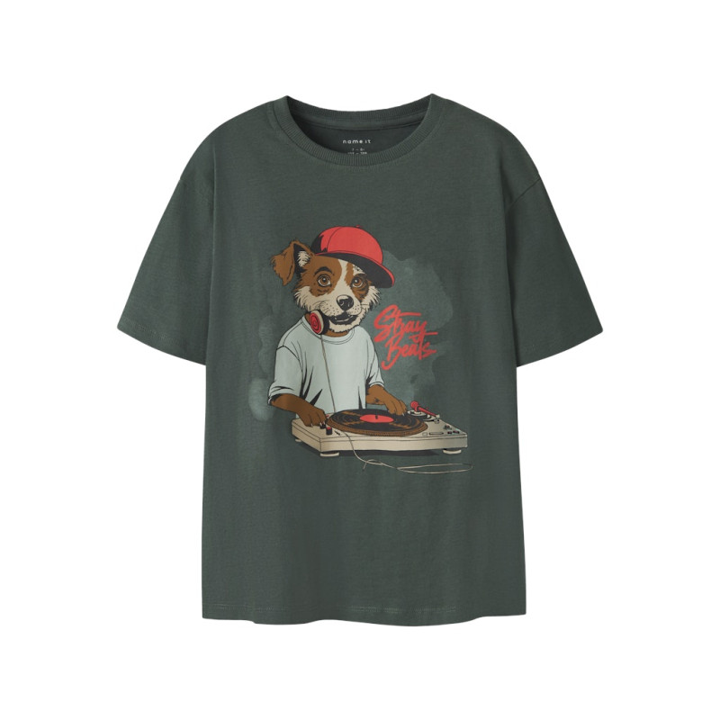 NAME IT KIDS Nova T-shirt - Garden Topiary