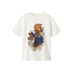NAME IT KIDS Nova T-shirt - Cloud Dancer