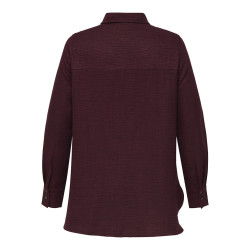 ONLY CARMAKOMA Bay L/S Skjorte - Winetasting