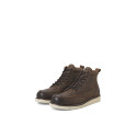 JACK & JONES Toronto Læder Sko - Brown Stone