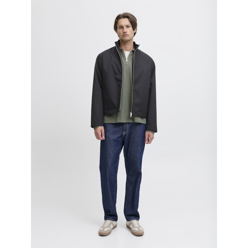 JJ REBEL Kaban Harrington Jakke - Sort