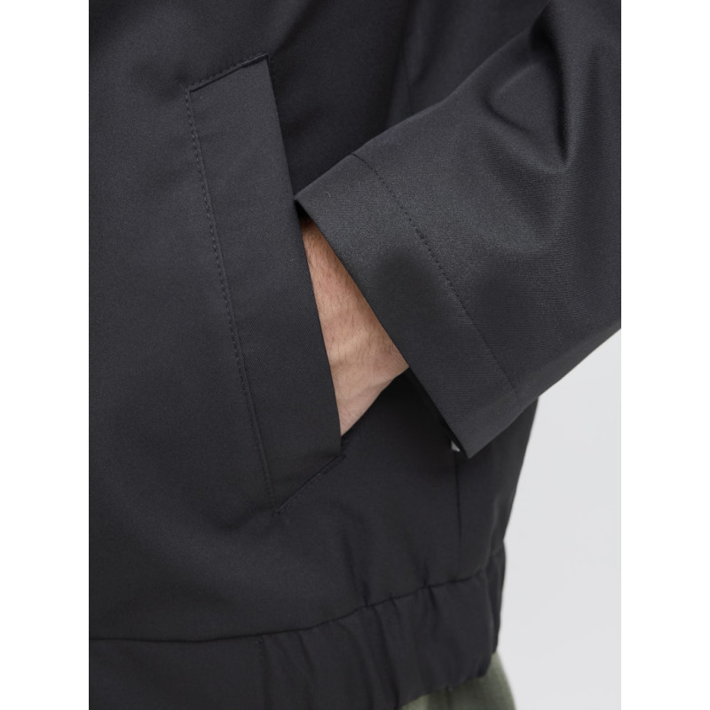 JJ REBEL Kaban Harrington Jakke - Sort