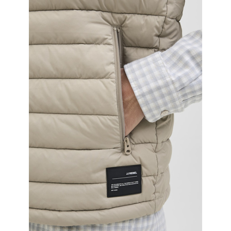 JJ REBEL Gazing Puffer Vest - Roasted Cashew