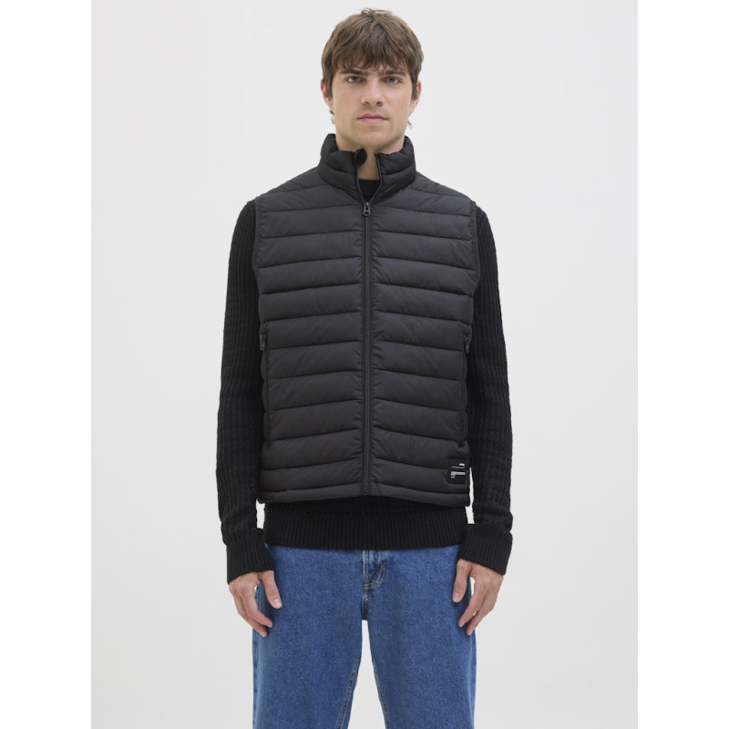 JJ REBEL Gazing Puffer Vest - Sort