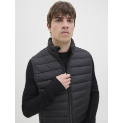 JJ REBEL Gazing Puffer Vest - Sort