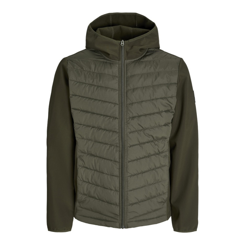 JJ REBEL Gazing Hybrid Jakke - Forest Night