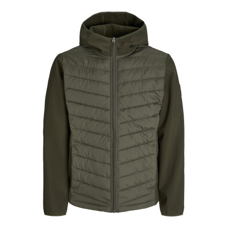 JJ REBEL Gazing Hybrid Jakke - Forest Night