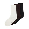 NAME IT KIDS Oda 3-Pak Strømper - Seal Brown