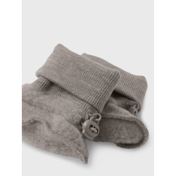 NAME IT BABY Wmino Uld Slippers - Satellite