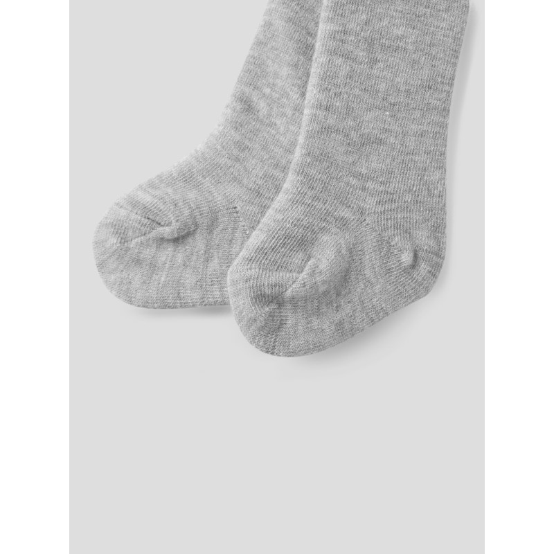 NAME IT BABY Wak Strømpebukser - Grey Melange