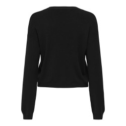 JDY Eris L/S Strik Pullover - Sort