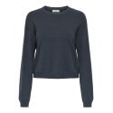 JDY Eris L/S Strik Pullover - Ebony