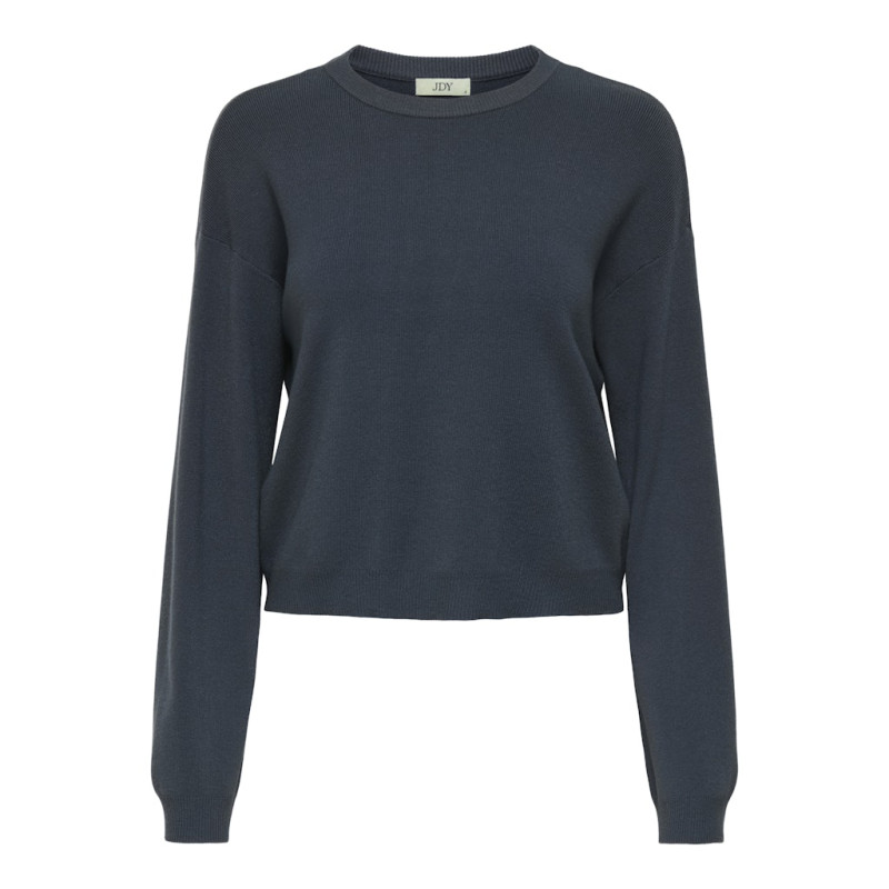 JDY Eris L/S Strik Pullover - Ebony