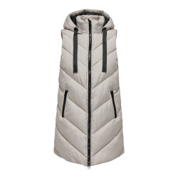 JDY Skylar Puffer Vest - Chateau Gray