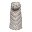 JDY Skylar Puffer Vest - Chateau Gray