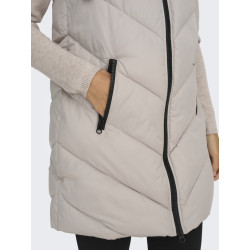 JDY Skylar Puffer Vest - Chateau Gray