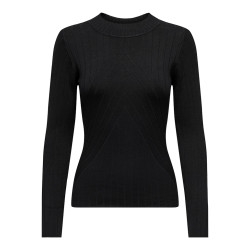 JDY Kate L/S Bluse - Sort