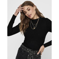 JDY Kate L/S Bluse - Sort