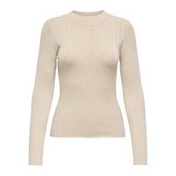 JDY Kate L/S Bluse - Sandshell