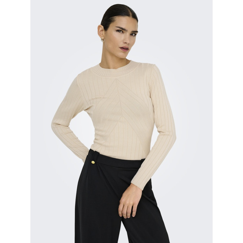 JDY Kate L/S Bluse - Sandshell