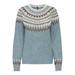 ONLY Helena L/S Strik Sweater - Cloud Dancer