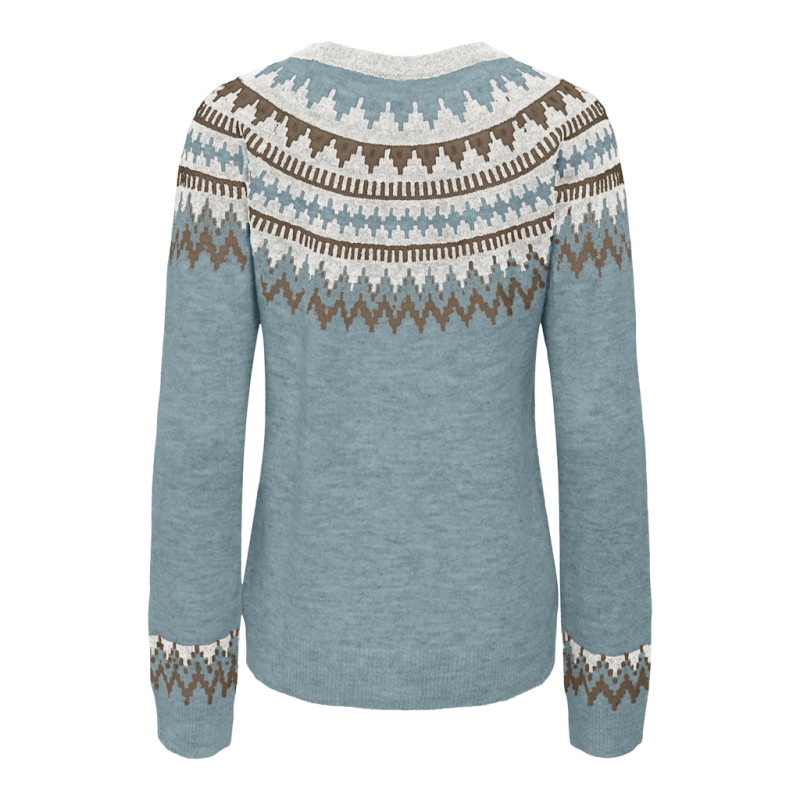 ONLY Helena L/S Strik Sweater - Cloud Dancer