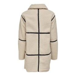 JDY Frosty Teddy Jakke - Birch