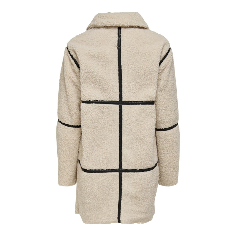 JDY Frosty Teddy Jakke - Birch