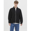 JJ REBEL Damon Fløjl L/S Overshirt - Sort