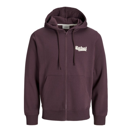 JJ REBEL Rakim Hoodie - Vineyard Wine
