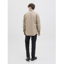 JJ REBEL Edge L/S Overshirt - Roasted Cashew