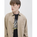 JJ REBEL Edge L/S Overshirt - Roasted Cashew