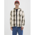 JJ REBEL Edge L/S Overshirt - Cloud Dancer