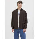 JJ REBEL Edge L/S Overshirt - Chocolate Torte