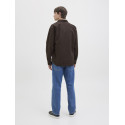 JJ REBEL Edge L/S Overshirt - Chocolate Torte