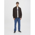JJ REBEL Edge L/S Overshirt - Chocolate Torte