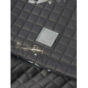 NAME IT MINI Moon Quiltet Sæt - Grey Pinstripe