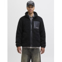 JACK & JONES Soho Teddy Jakke - Sort