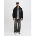 JACK & JONES Soho Teddy Jakke - Sort