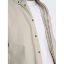 ONLY & SONS Michael L/S Fløjl Skjorte - Silver Lining