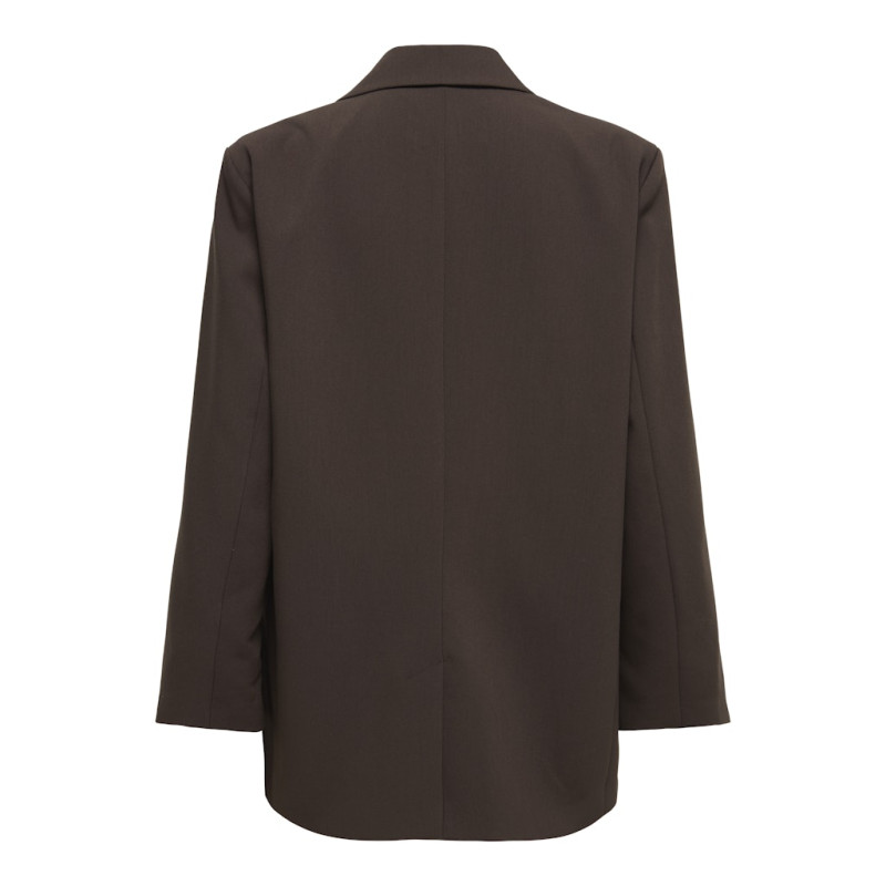 ONLY Linda-Raven L/S Blazer - Coffee Bean