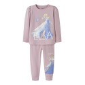 NAME IT MINI Aplisa Frozen L/S Natsæt - Keepsake Lilac