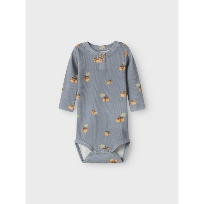 NAME IT BABY Olyan L/S Bodystocking - Tradewinds